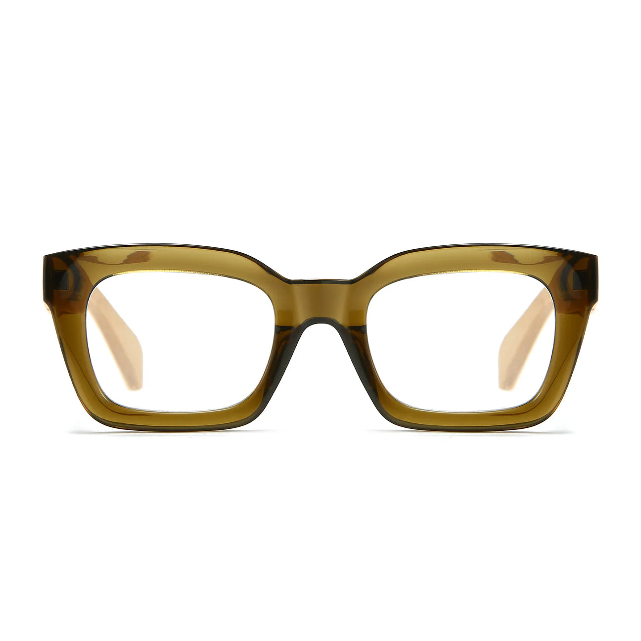 Soek Zahra Blue Light Magnifying Reader, Khaki