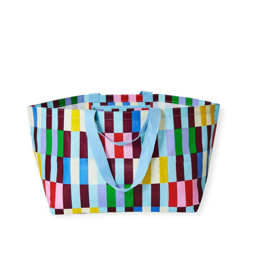 Project Ten Oversized Tote, Multi Stripe
