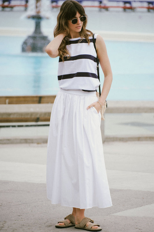 Ceres Life Florence Maxi Skirt, White