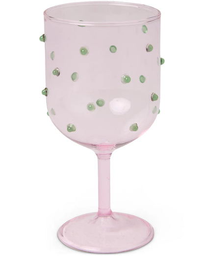 Kip & Co Mint Chip Wine Glass, 2 Piece Set