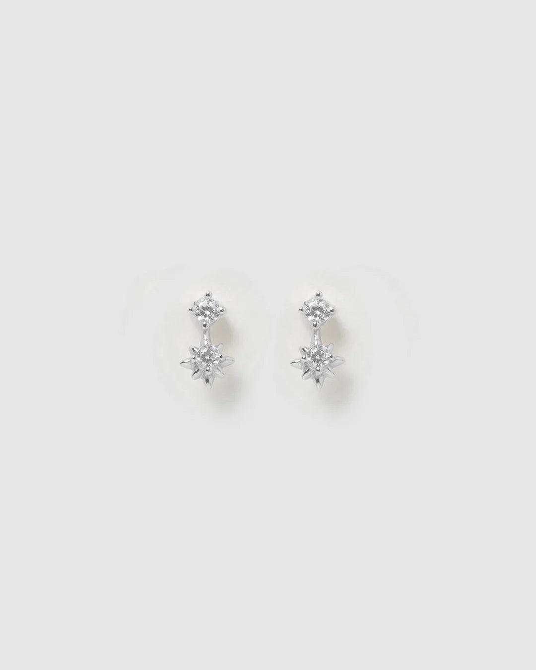 Arms Of Eve Bonnie Stud Earrings, Silver