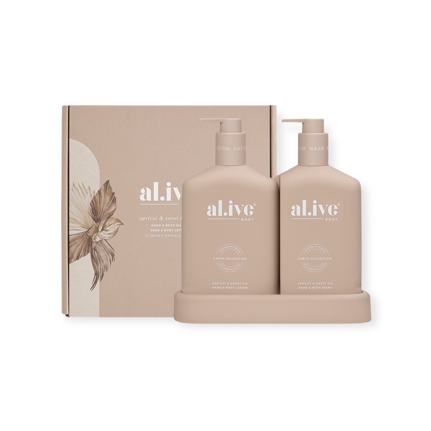 Al.ive DUO 500ml, Apricot & Sweet Fig