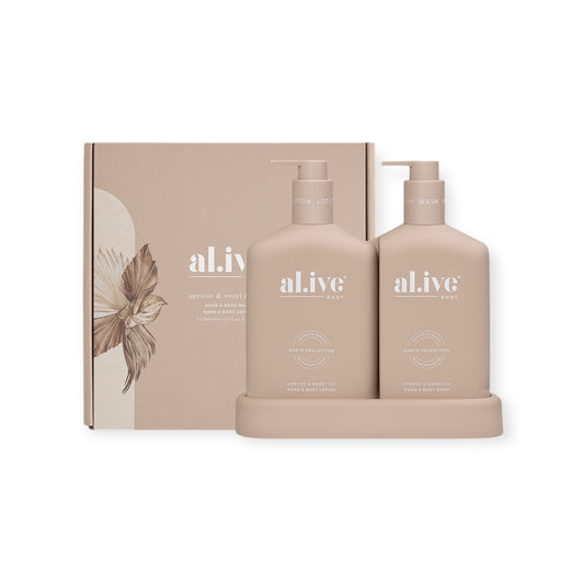 Al.ive DUO 500ml, Apricot & Sweet Fig