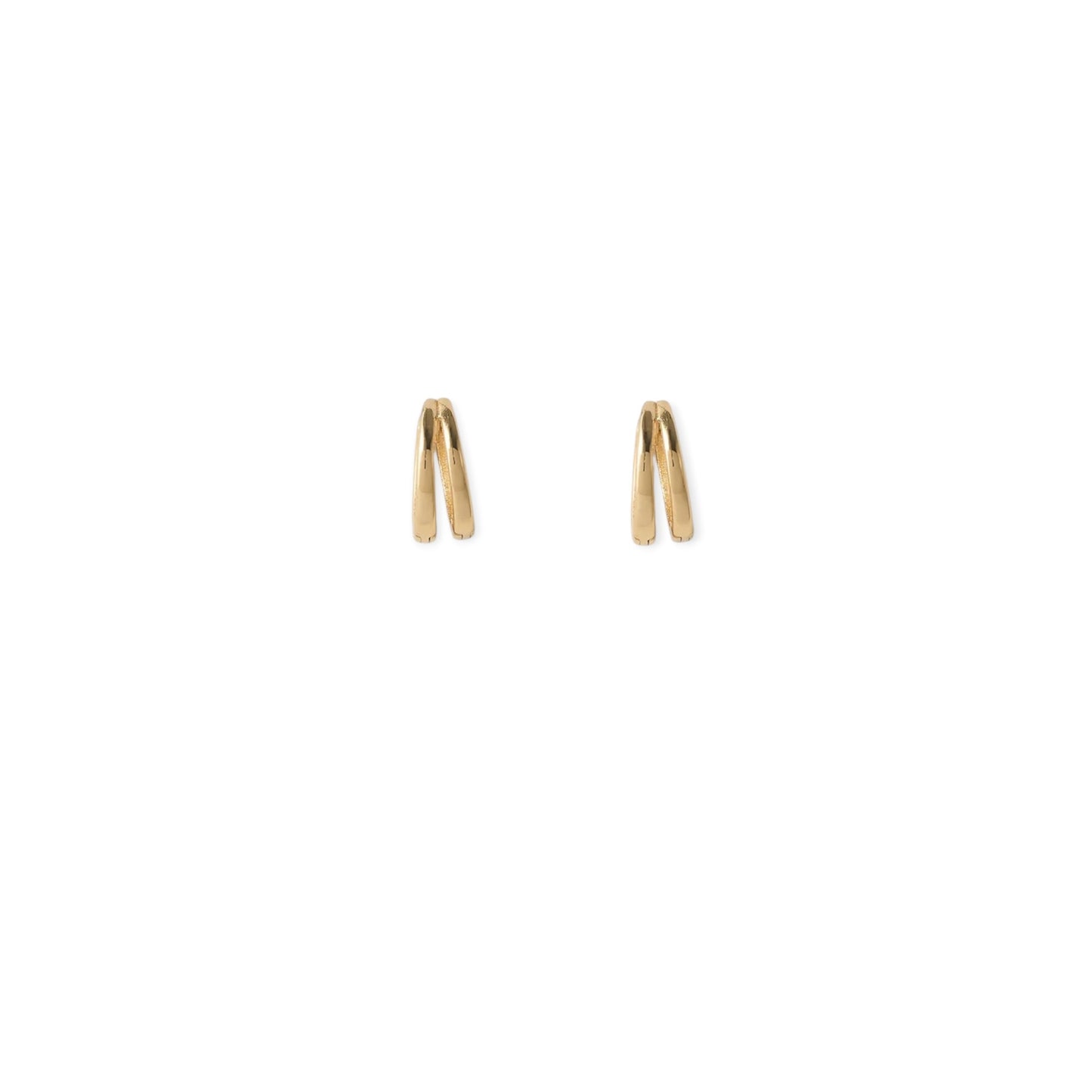 Arms Of Eve Jean Huggie Earrings, Gold