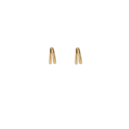 Arms Of Eve Jean Huggie Earrings, Gold
