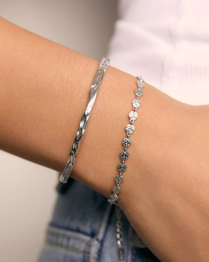 Arms Of Eve Atlas Bracelet, Silver