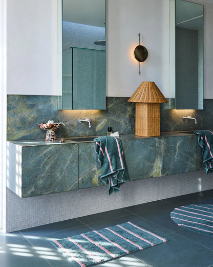 Kip & Co Bath Mat, Wakame Crush Stripe