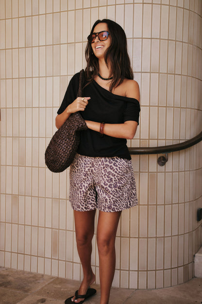 Ceres Life Gabi SS Top, Black