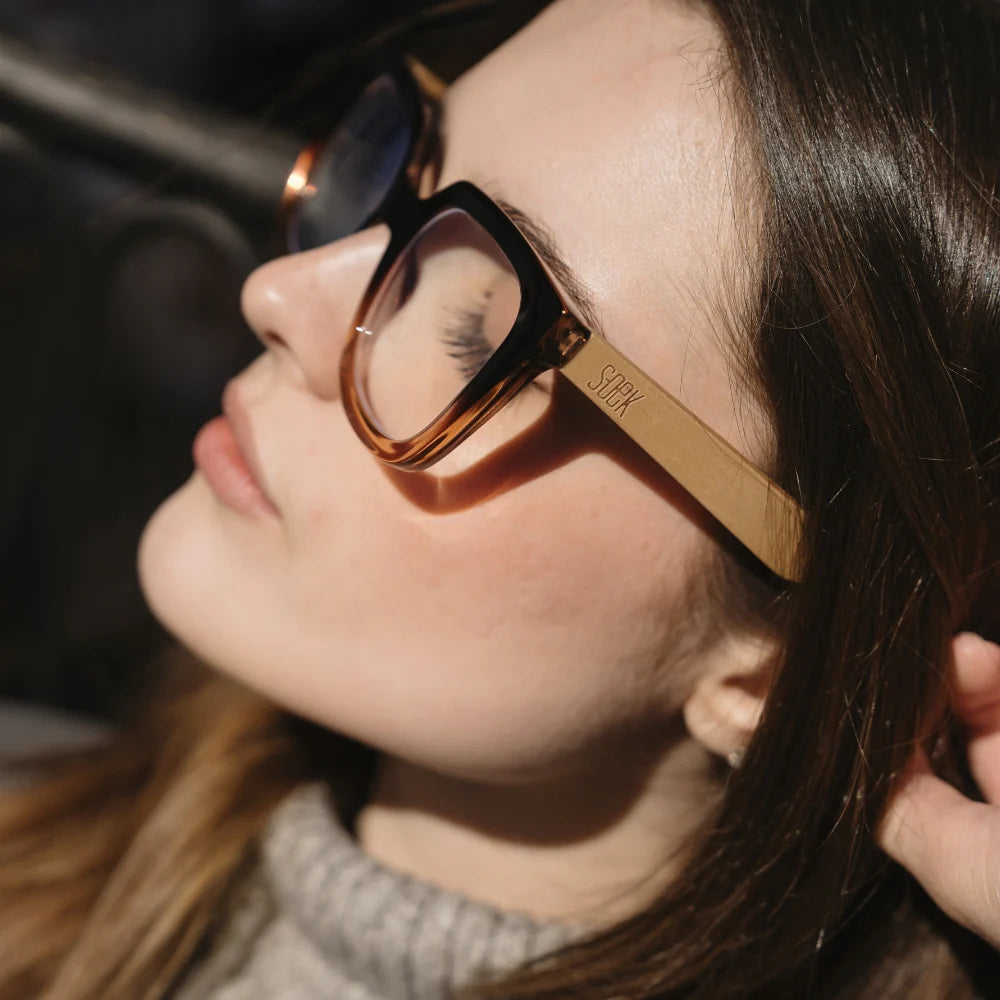 Soek Soluna Blue Light Magnifying Reader, Ombré