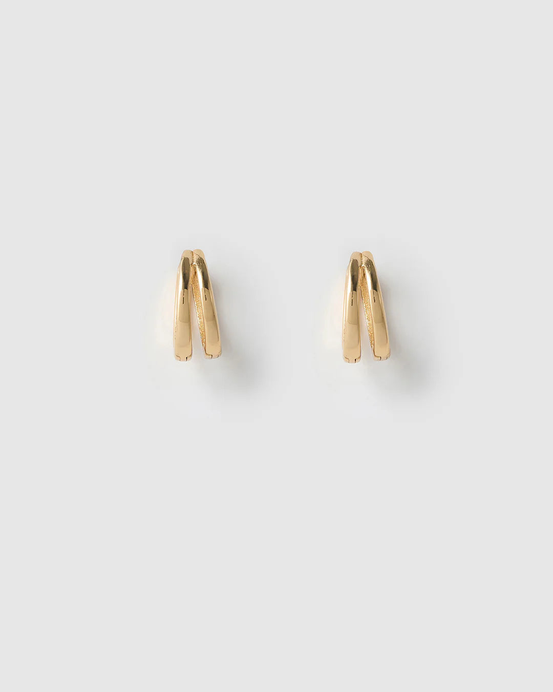 Arms Of Eve Jean Huggie Earrings, Gold