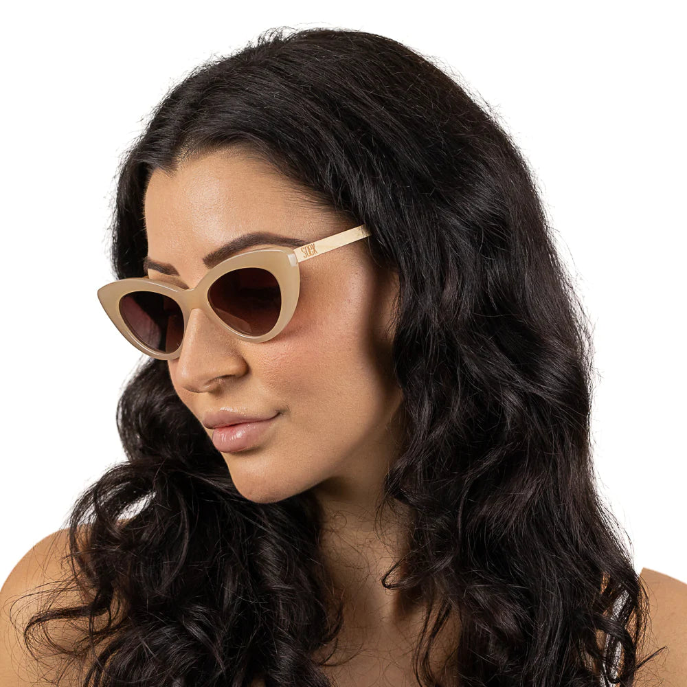 Soek Savannah Sunglasses, Nude