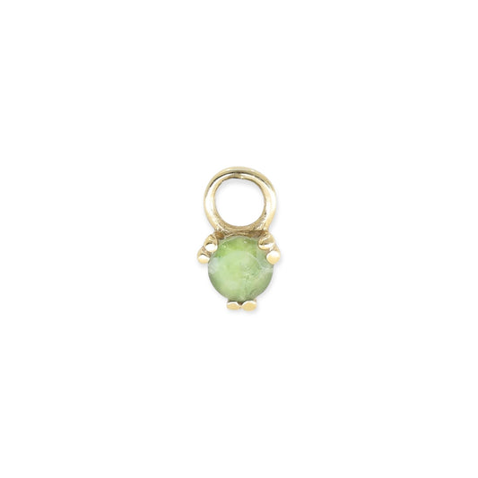 ToniMay Orb Apatite Earring Charm, Gold