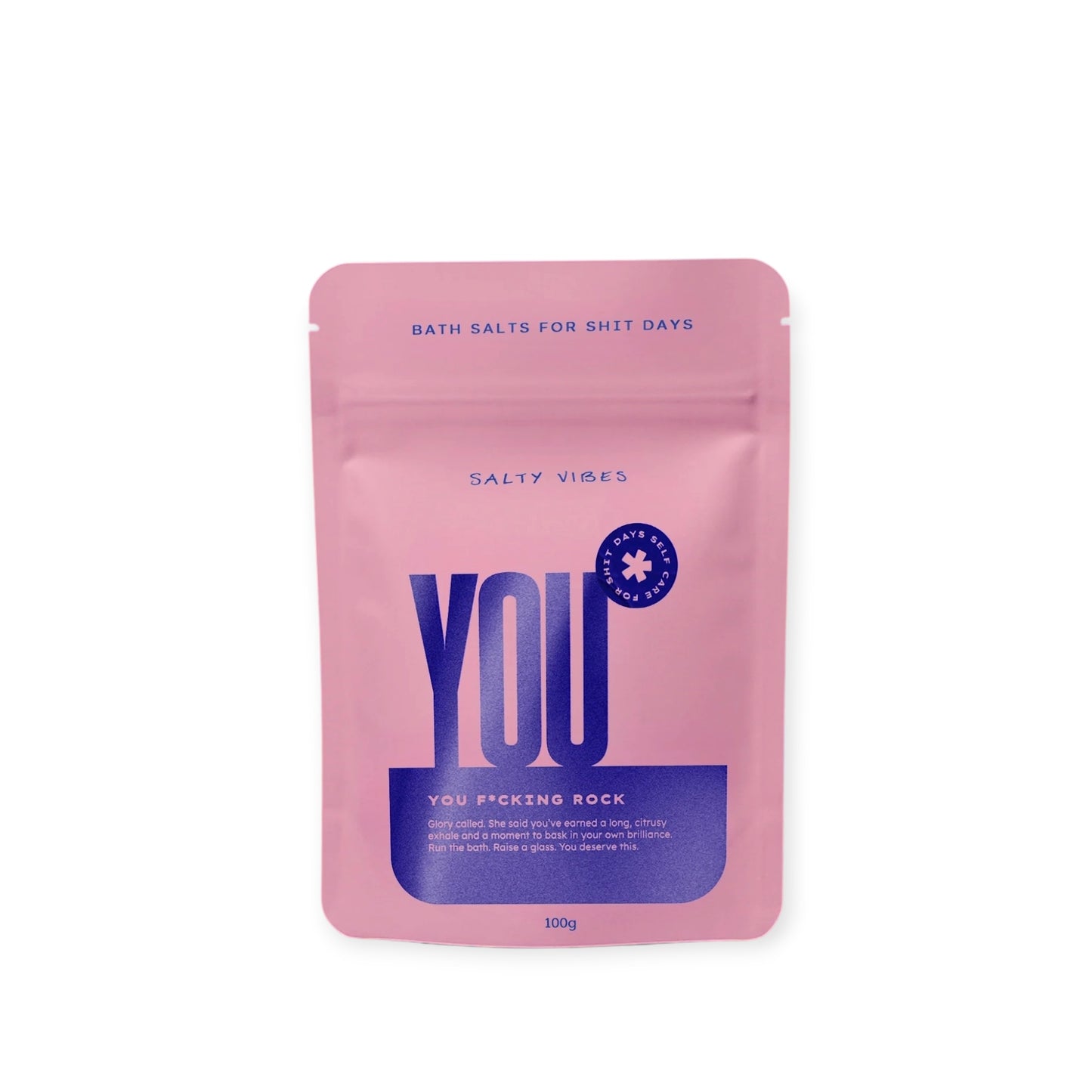 Salty Vibes 100g Bath Salts, 
You