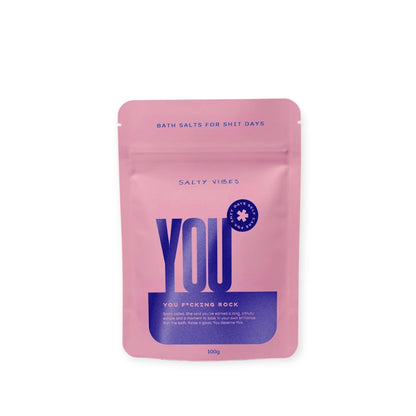 Salty Vibes 100g Bath Salts, 
You