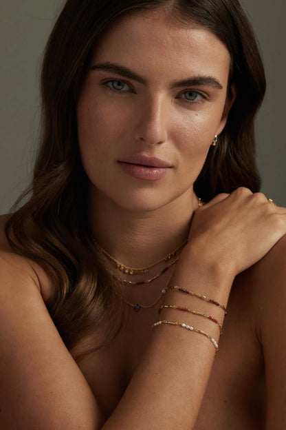 ToniMay Aphrodite Pearl Bracelet, Gold