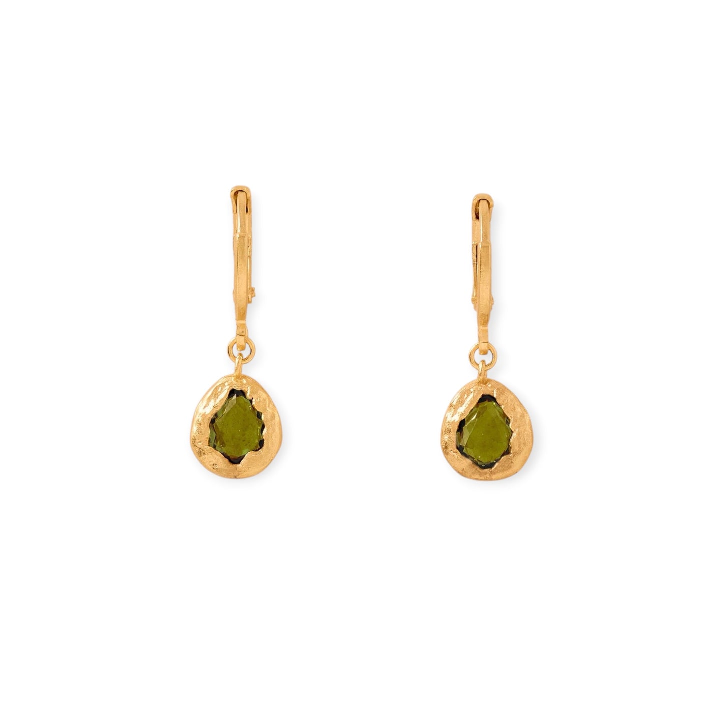 Agapée Lysia Dark Green Earrings