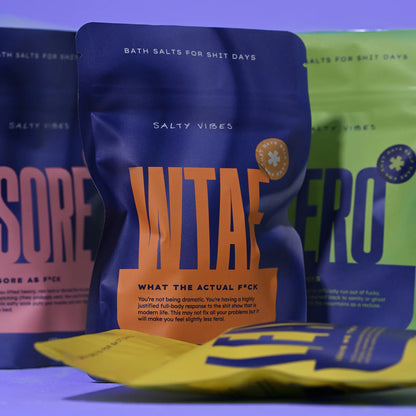 Salty Vibes Bath Salts, F**k It All Soak Box