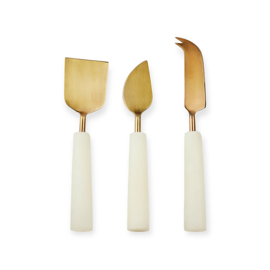 Holiday Home Cheese Set of 3, Off White