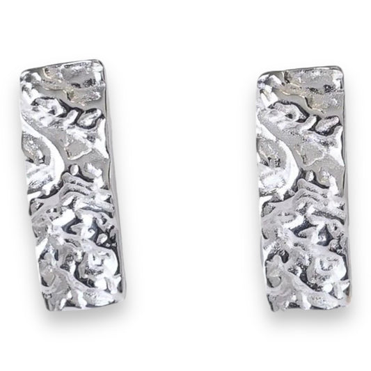 Indigo & Wolfe Bella Earrings, Silver