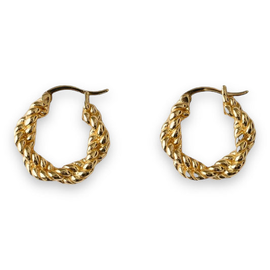 Indigo & Wolfe Stevie Earrings, Gold