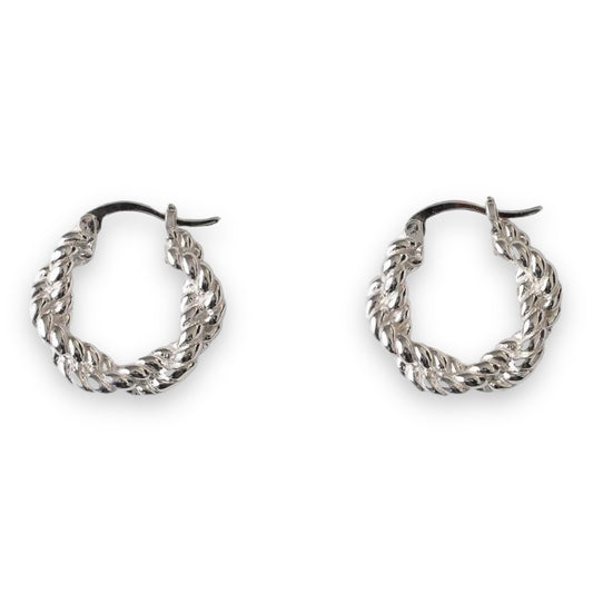 Indigo & Wolfe Stevie Earrings, Silver