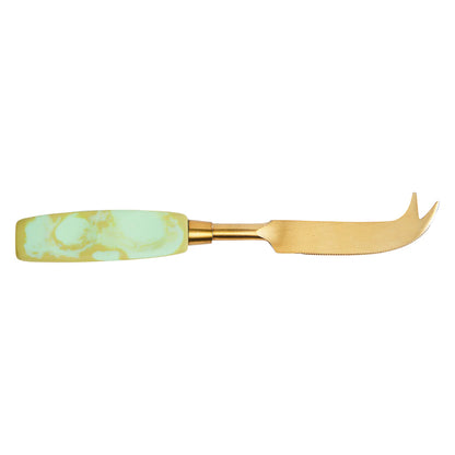 Sage & Clare Penny Cheese Knife, Artichoke