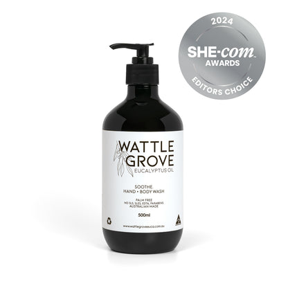 Wattle Grove SOOTHE. Hand + Body Wash