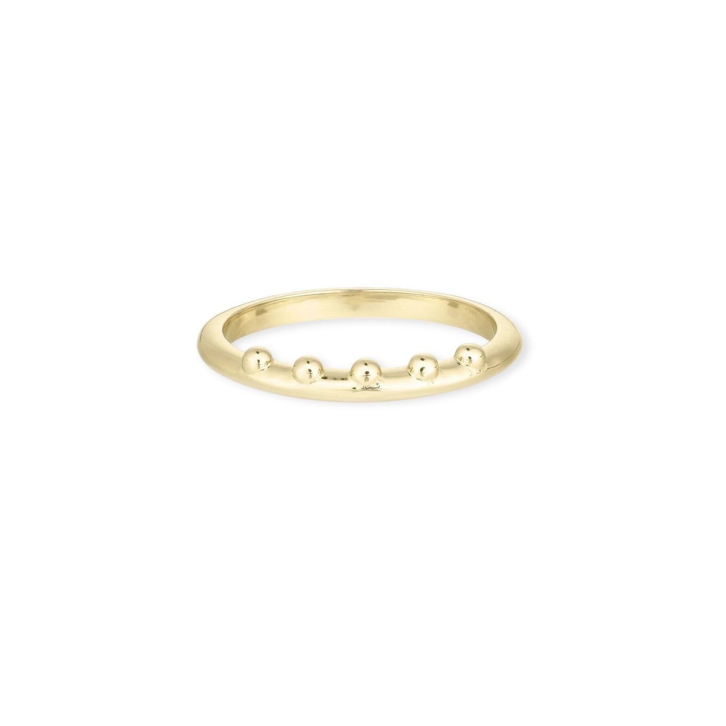 Toni May Noble Stacking Band, Gold - Size 8