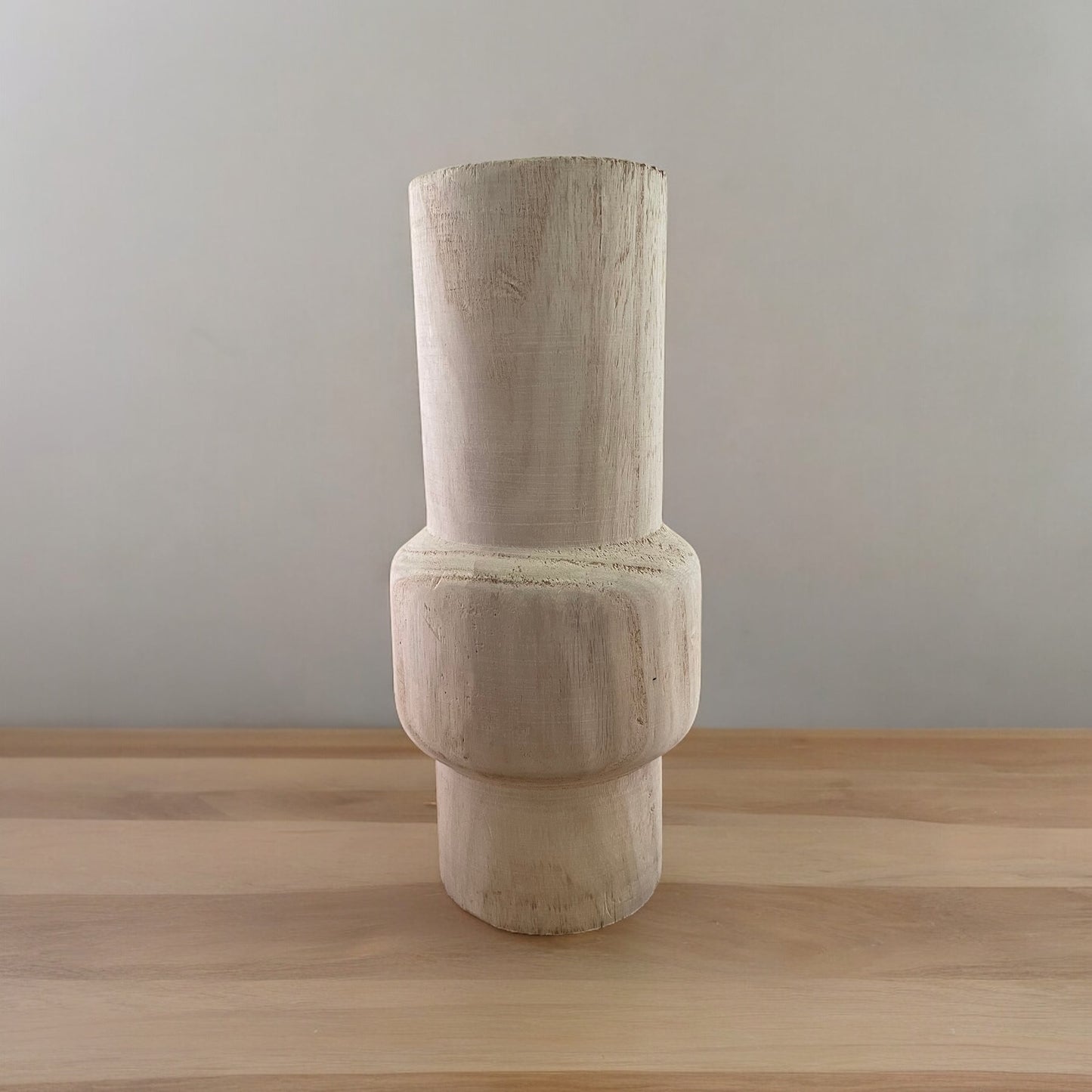 Wood Vase