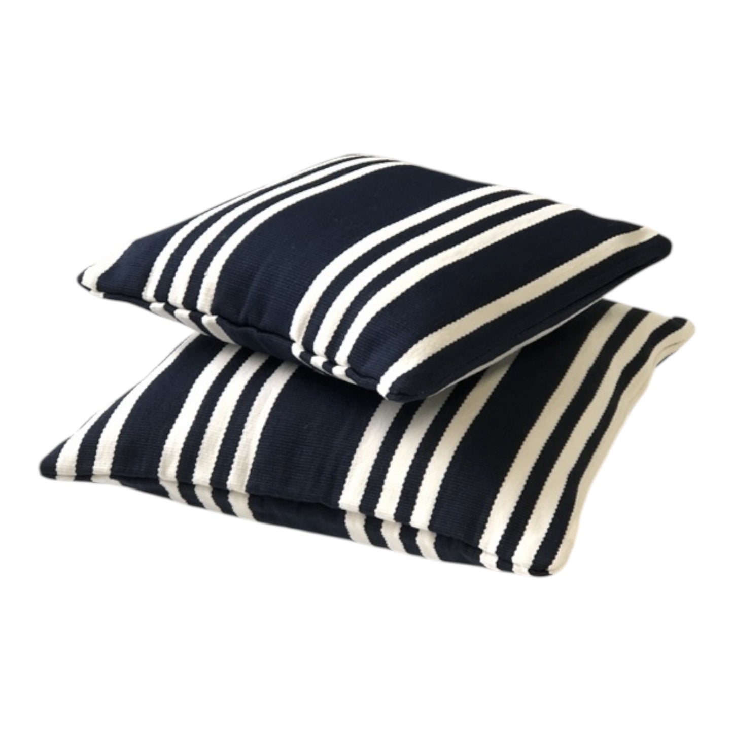Carnival Homewares Outdoor Cushion, Hampton Navy Stripe