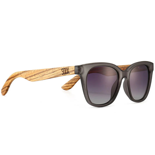 Soek Lila Grace Sunglasses, Charcoal Grey