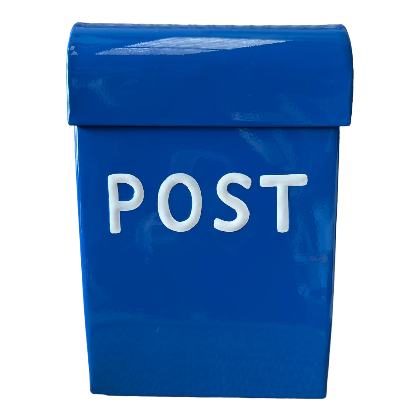 Carnival Homewares Medium Post Box, Blue