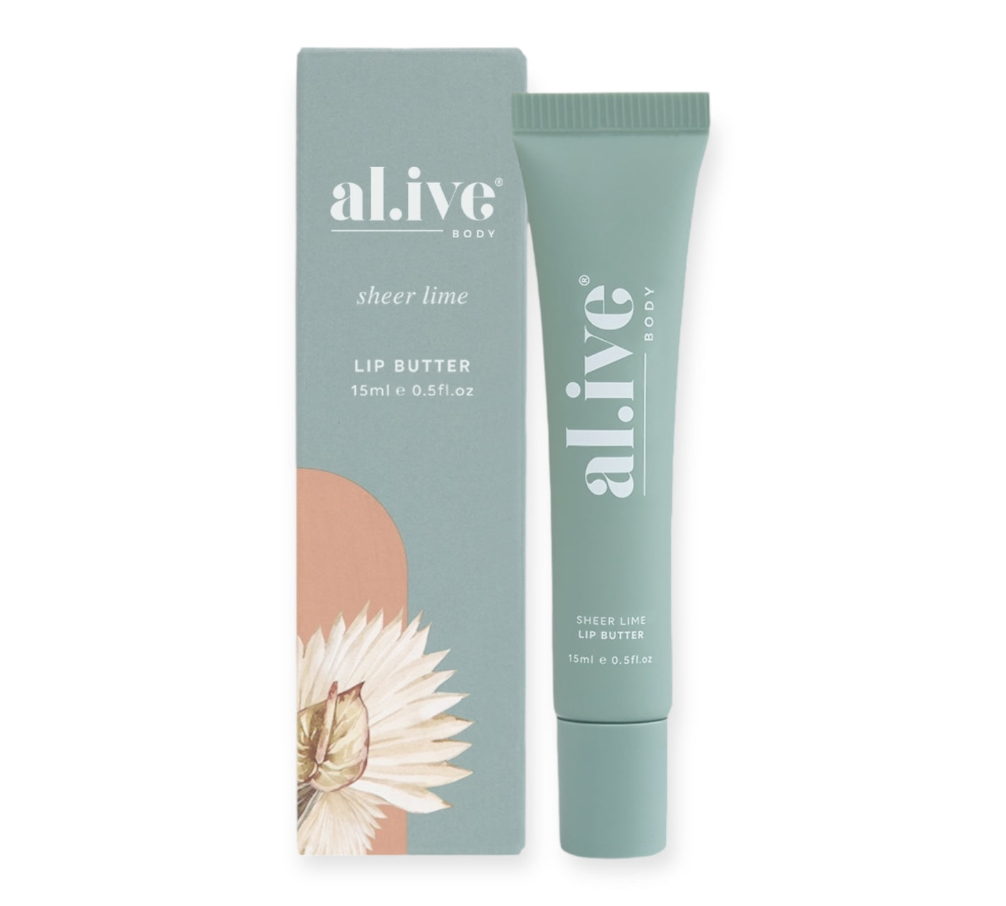 Al.ive Tinted Lip Butter, Sheer Lime