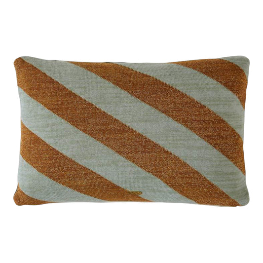 OYOY Cushion, Camel / Mint