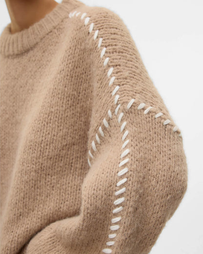 Vero Moda Feng Knit, Camel