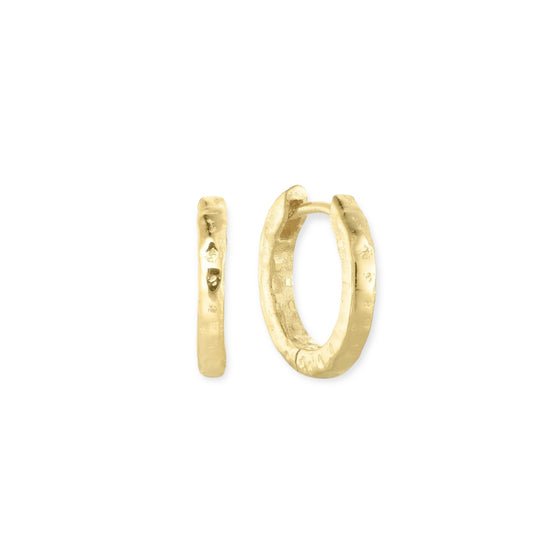 ToniMay Textured Huggies, Medium Gold