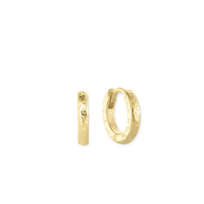 ToniMay Textured Huggies, Small Gold