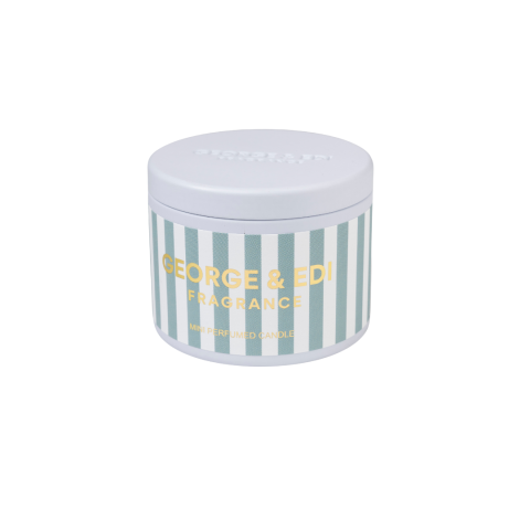 George & Edi Mini Candle in a Tin, Vanilla & Anise