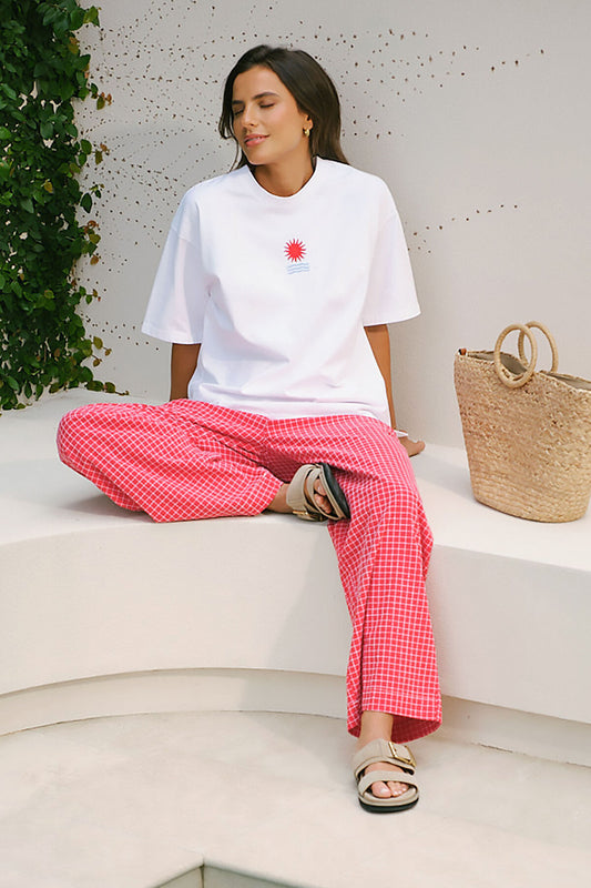 Ceres Life Tully Boyfriend Tee, Horizon