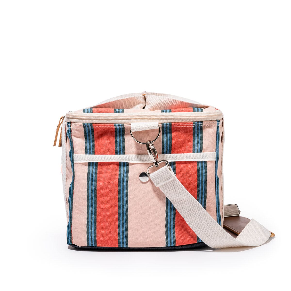 Business and Pleasure The Premium Cooler Bag, Bistro Dusty Pink Stripe