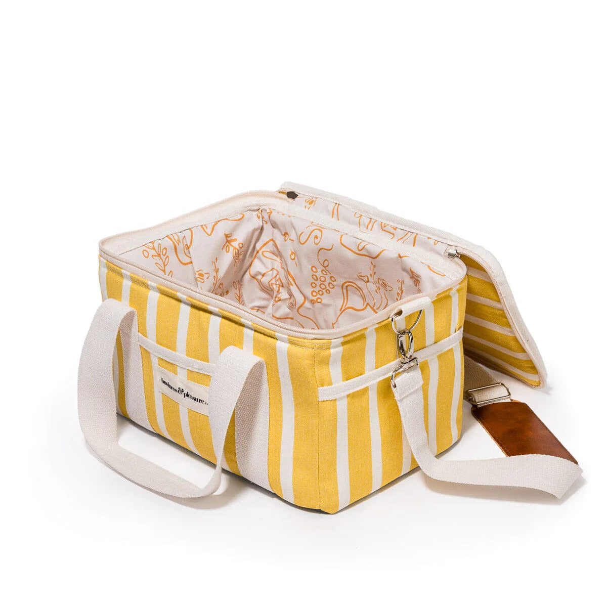 Business and Pleasure The Premium Cooler Bag, Monoco Mimosa Stripe