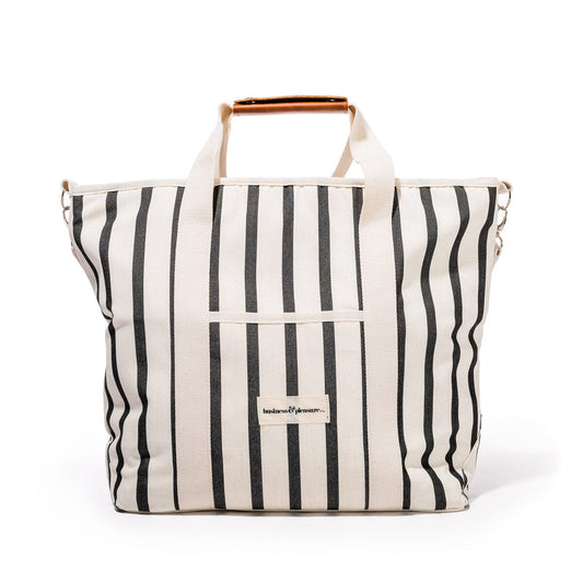 Business and Pleasure The Cooler Tote, Monoco Black Stripe