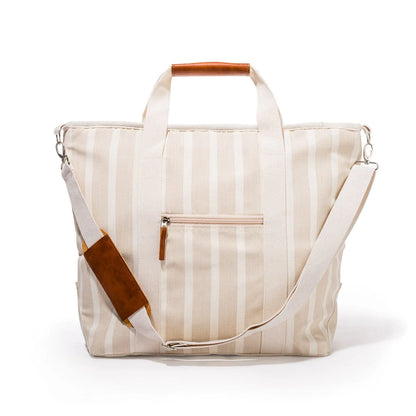 Business and Pleasure The Cooler Tote, Monoco Natural Stripe