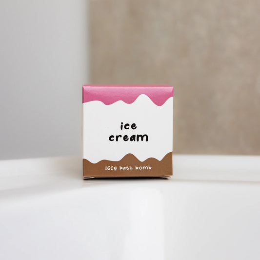 Wild Emery Bath Bomb, Ice Cream Cube