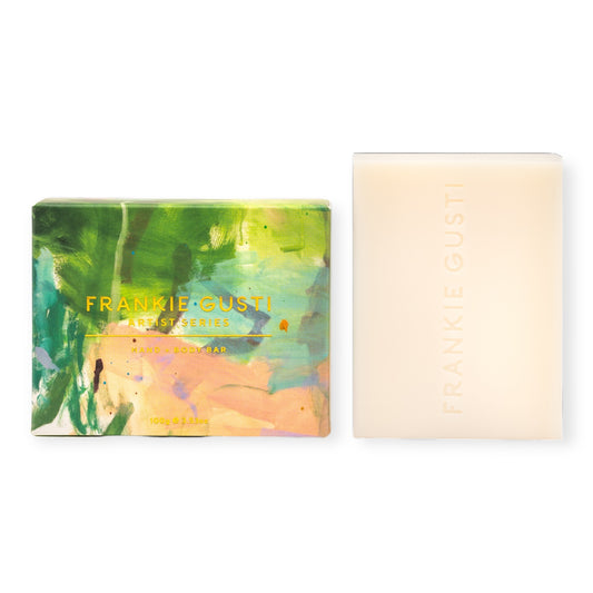 Frankie Gusti Artist Series Hand & Body Bar, Pistachio & Salted Coconut