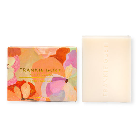 Frankie Gusti Artist Series Hand & Body Bar, Sweet Peach & Lychee