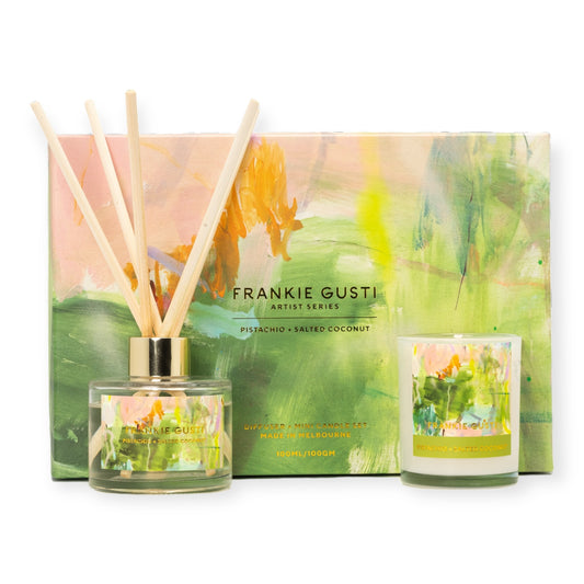 Frankie Gusti Artist Series Duo, Pistachio & Salted Coconut