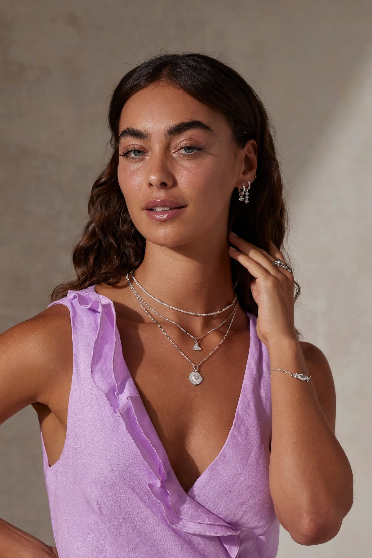 ToniMay Lover Earring Charm, Silver