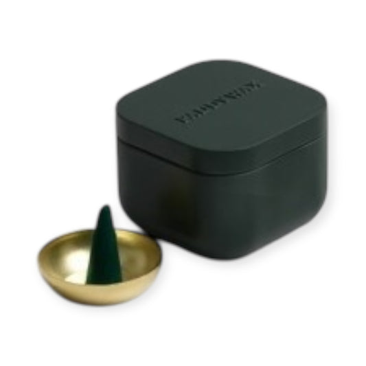 Paddywax 20 Incense Cones + Holder, Wild Mint & Santal