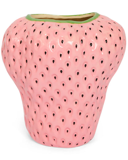 Kip & Co Pineberry Vase, Pink